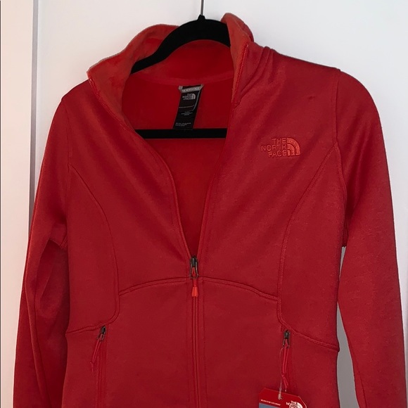 Melon Red Northface Jacket - Picture 1 of 3